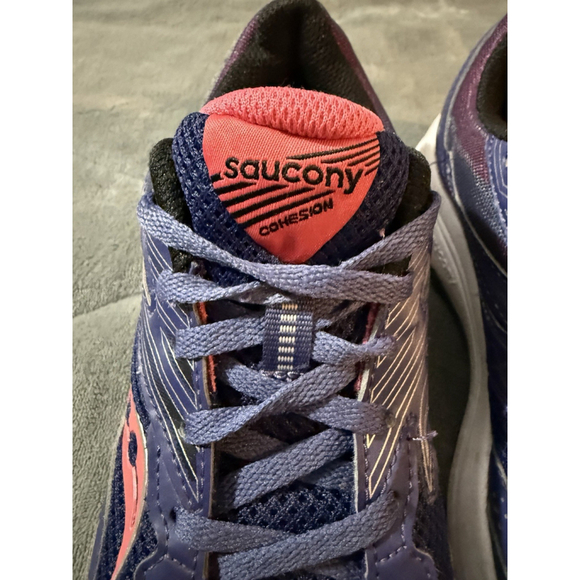 Saucony Cohesion 15 Cobalt Punch Women's Running Shoe Size 8.5 - Picture 4 of 12